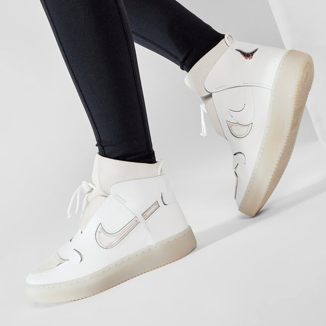 nike vandalised white