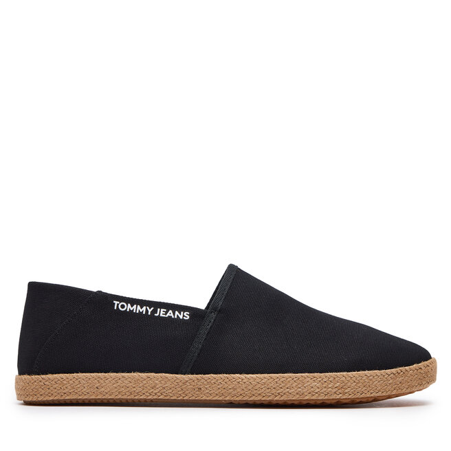 Espadryle Tommy Jeans Tjm Espadrille Street - Czarny