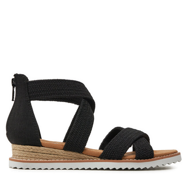 Sandały Skechers Bobs Desert Kiss - Desert Nights 113540/BLK Czarny