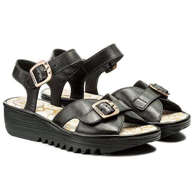 Fly London Szandál Fly London Egalfly P500847000 Black