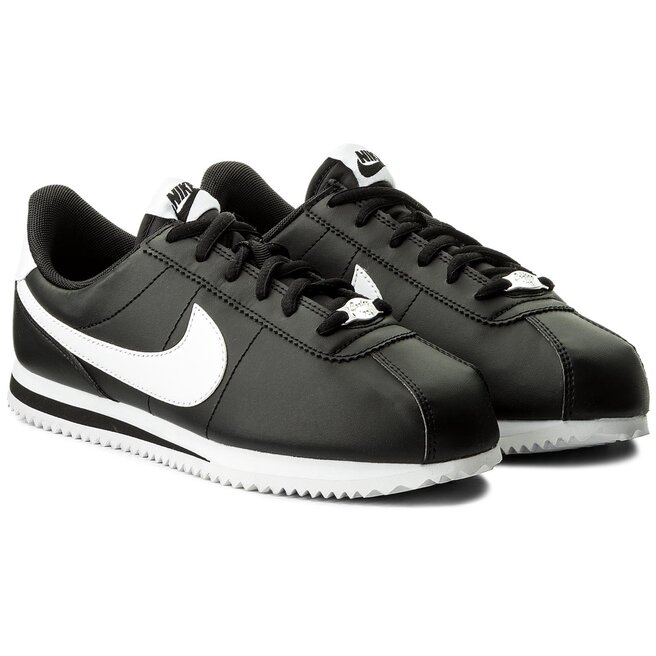 Con parque télex Zapatos Nike Cortez Basic Sl (GS) 904764 001 Black/White • Www.zapatos.es
