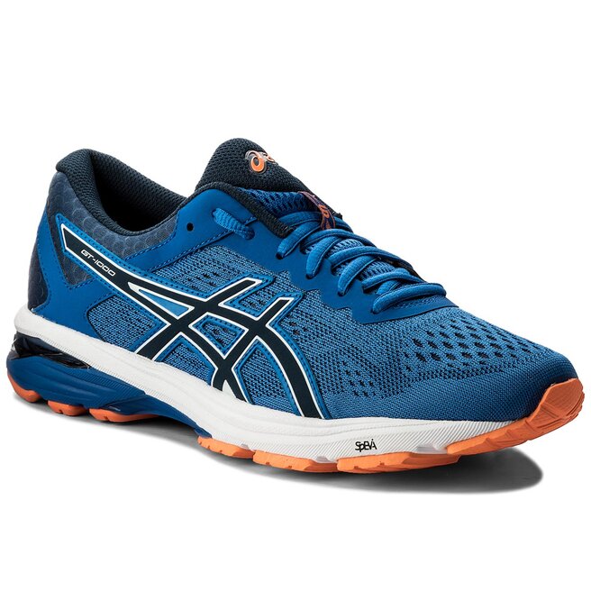 Buty Asics GT 1000 6 T7A4N Victoria Blue Dark Blue Shocking Orange