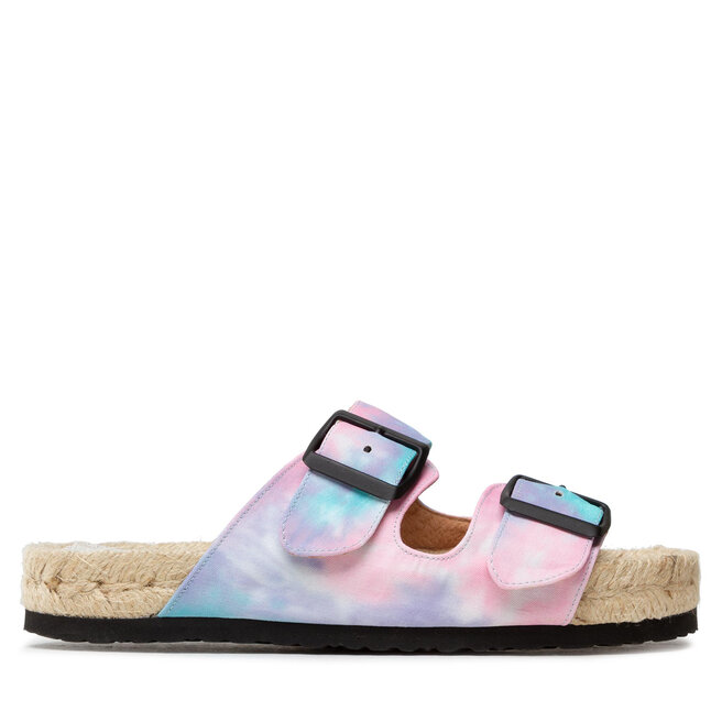 Manebi Espadrilky Manebi Nordic Sandals T 2.3 R0 Indigo Tie/Dye Cotton