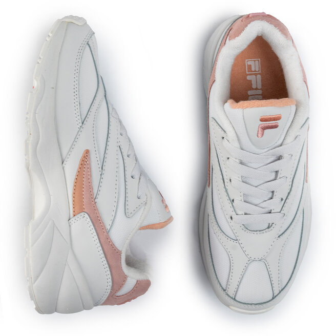 White salmon pink fila store