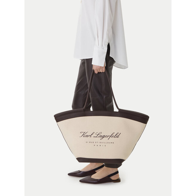 Torebka KARL LAGERFELD B1W46069 Beżowy -