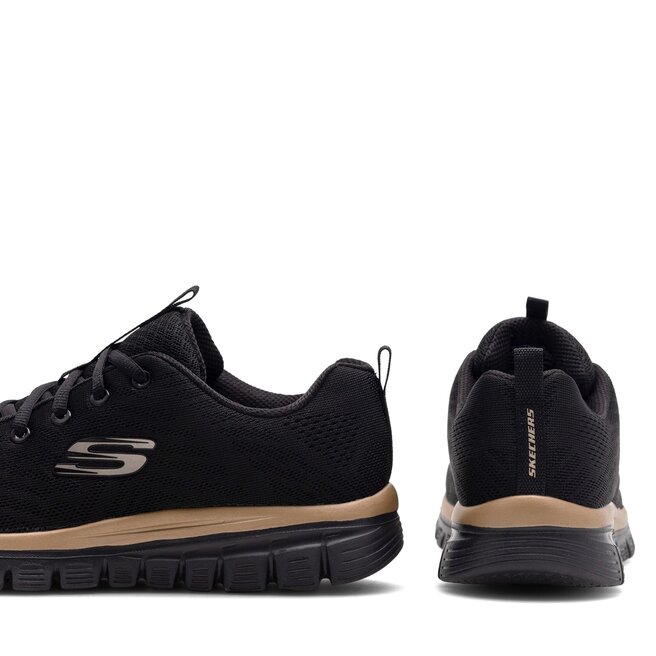 Skechers Sneakers Skechers GRACEFUL 12615 BKRG Black