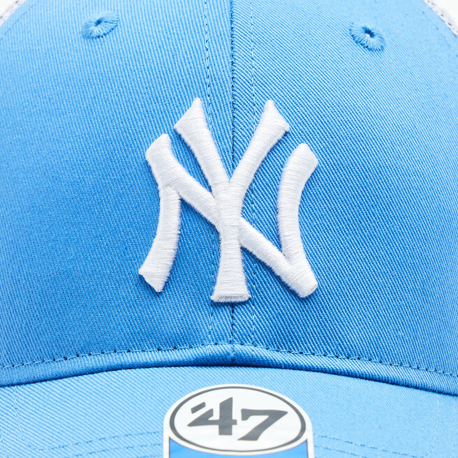 47 Brand Șapcă 47 Brand MLB New York Yankees Branson '47 MVP B-BRANS17CTP-PWA Periwinkle