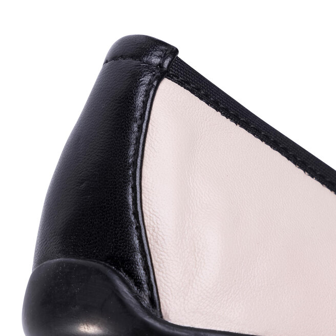 CAPRICE Ballerines Femme en Cuir à Motif perforé, Marron (Cognac Nappa), 36 EU