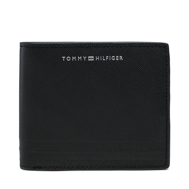 Tommy Hilfiger Голям мъжки портфейл Tommy Hilfiger Th Business Leather Cc And Coin AM0AM10982 BDS
