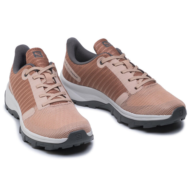 Salomon Trekingová obuv Salomon Outbound Prism W 412681 20 M0 Sirocco/Mocha Mousse/Alloy
