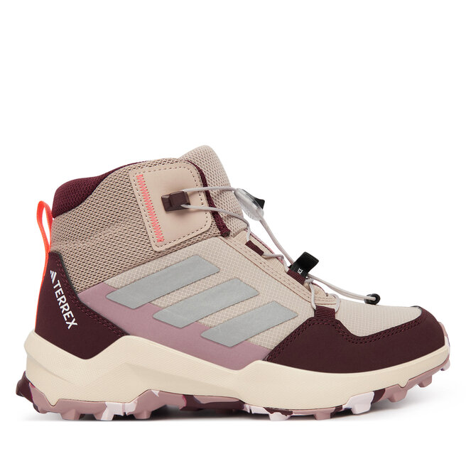 Trekkingi adidas Terrex Ax4R Mid Hiking Shoes Kids KI5812 Beżowy - dziecięce