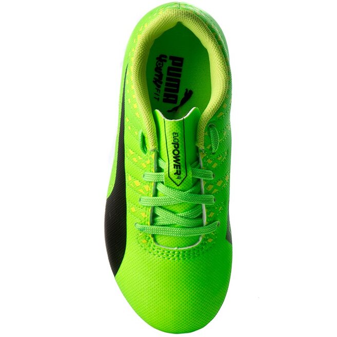 Paja legislación Incomodidad Zapatos Puma EvoPower Vigor 4 Fg Jr 103972 01 Green/Black/Yellow •  Www.zapatos.es
