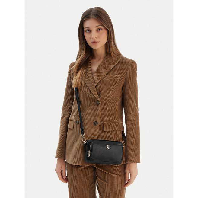 Torebka Tommy Hilfiger Th Icon Camera Bag AW0AW18120 Czarny -