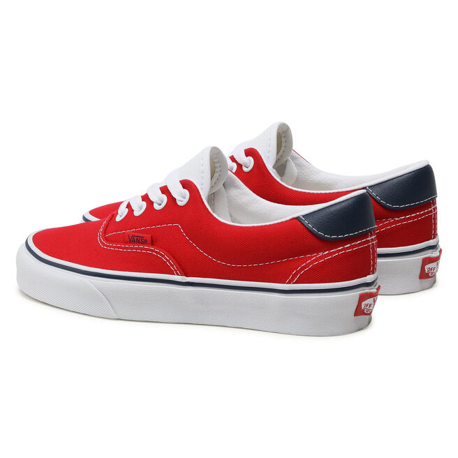Red vans on sale outlet