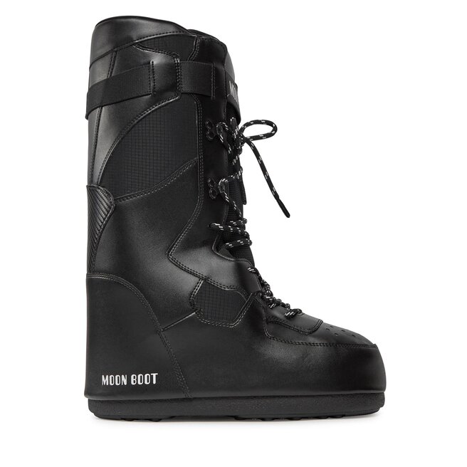 Śniegowce Moon Boot Sneaker High - Czarny