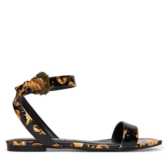 Sandały Versace Jeans Couture 80VA3S61 ZS366 G89 Czarny - kobiece