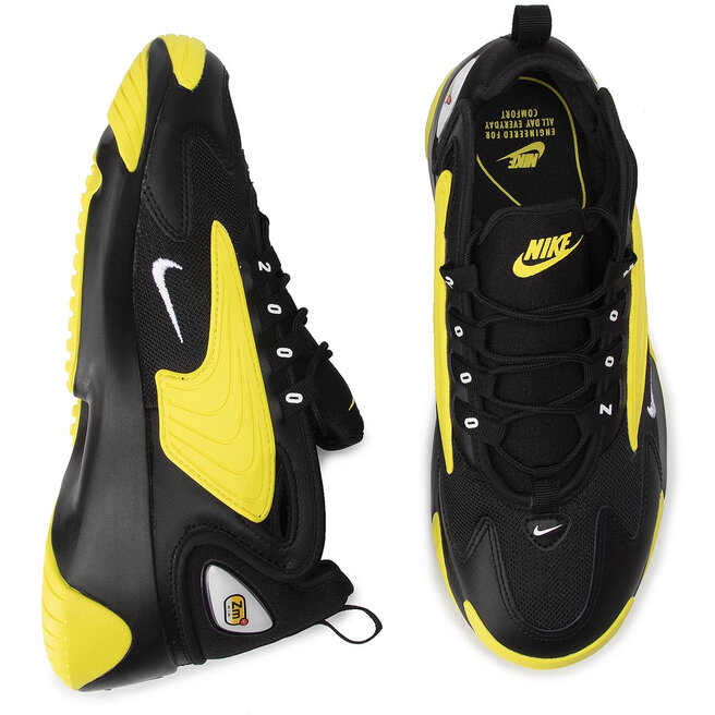 Nike Zoom 2K AO0269 006 Black White Dynamic Yellow