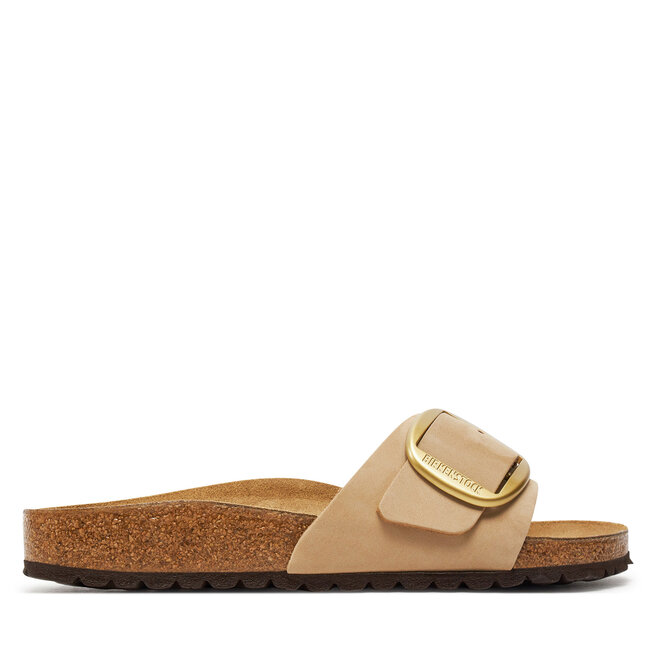 Klapki Birkenstock Madrid Big Buckle - Beżowy