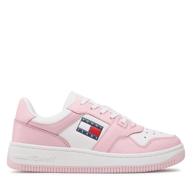 Tommy Jeans Сникърси Tommy Jeans Retro Basket Wmn EN0EN02102 Misty Pink TH2