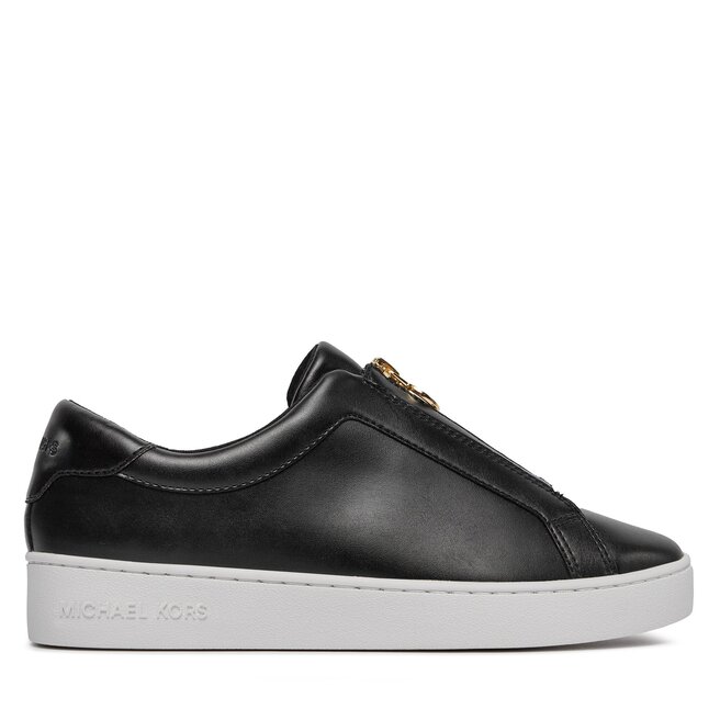 Sneakersy MICHAEL Michael Kors Keaton Zip Slip On - Czarny