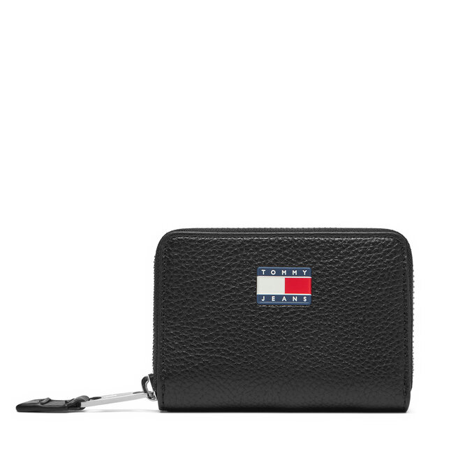 Mały Portfel Damski Tommy Jeans Tjw Must Small Za - Czarny