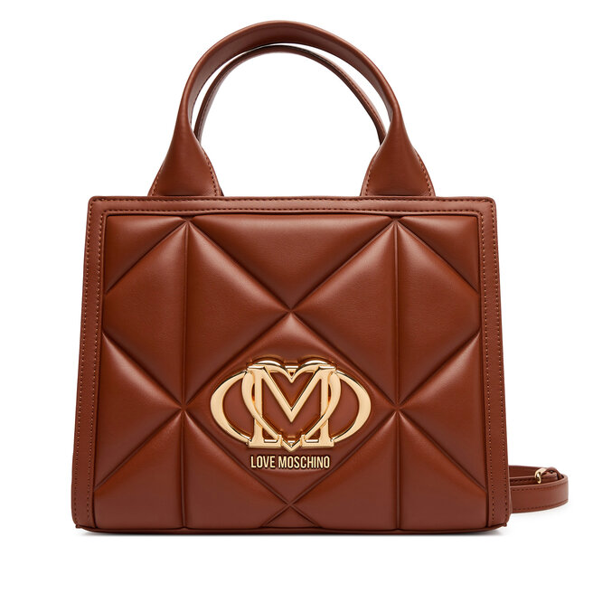 Torebka LOVE MOSCHINO - Brązowy