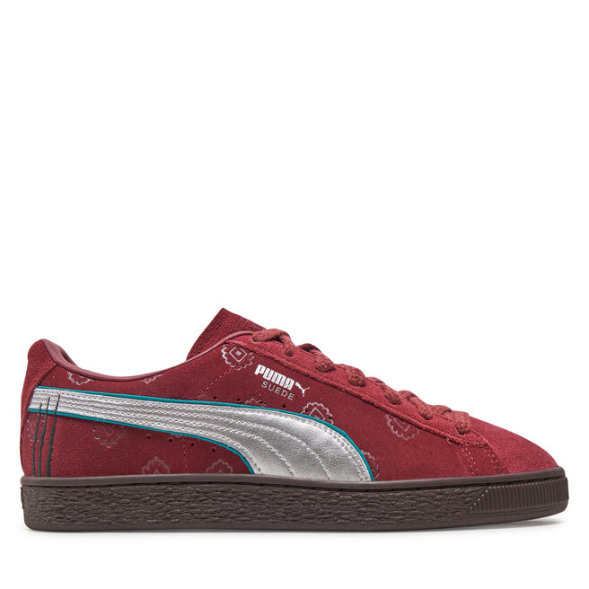 Sneakersy Puma Suede 2 ONE PIECE - 01 Bordowy