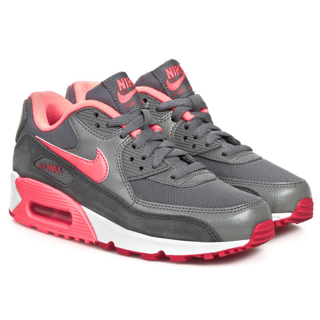 Nike Air Max 90 Essential 616730 009 Dark Grey Hyper Pnch