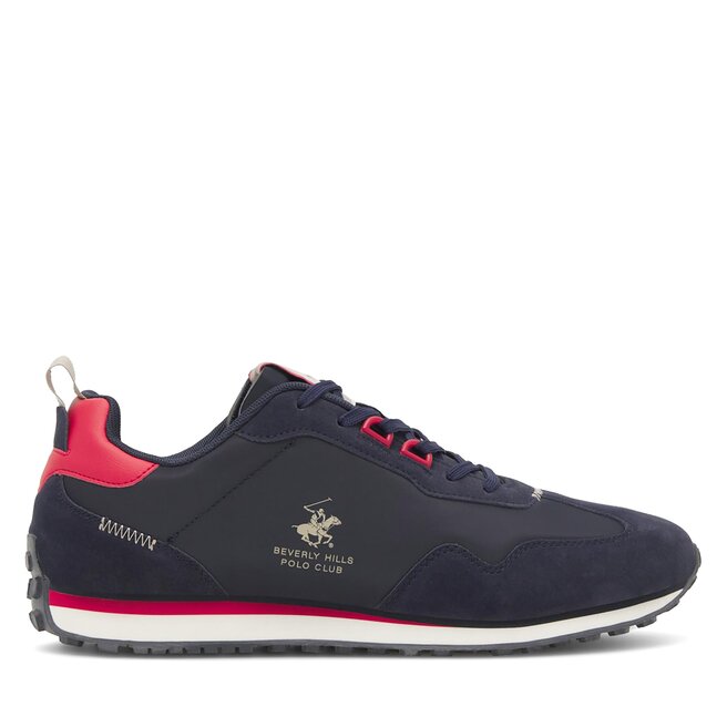 Sneakersy Beverly Hills Polo Club - Granatowy