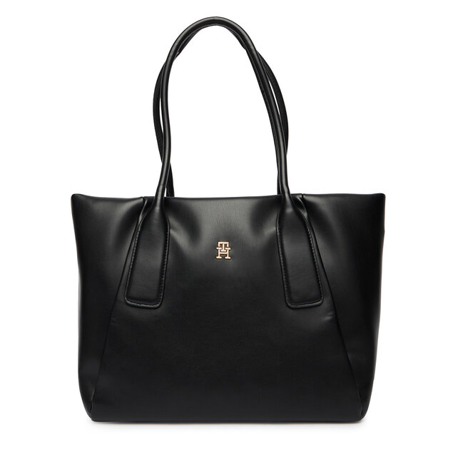 Torebka Tommy Hilfiger Th Essential Tote AW0AW18374 Czarny -