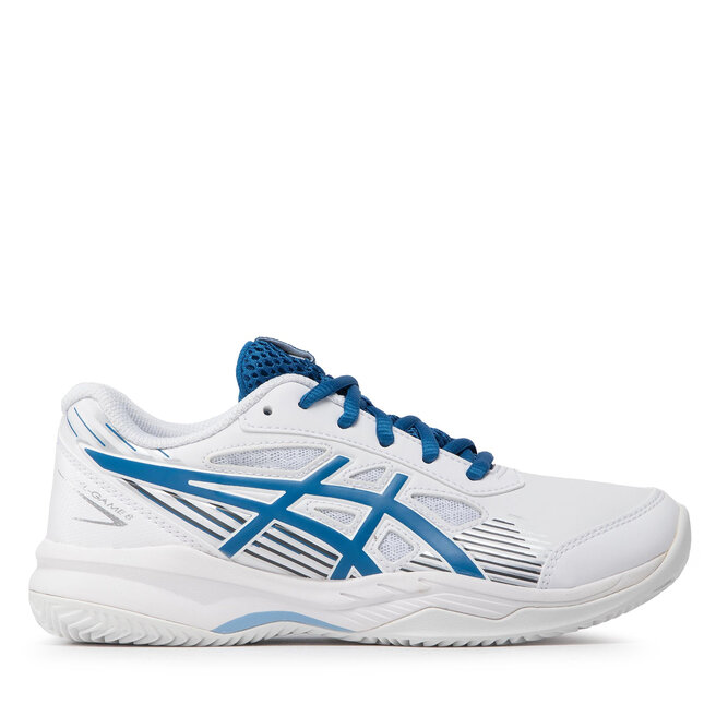 Asics Zapatos Asics Gel-Game 8 Gs Clay/Oc 1044A050 White/Lake Drive 960
