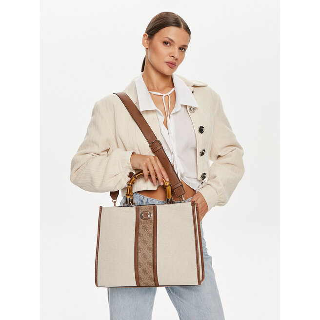 Torebka Guess Kerima (Ag) HWAG93 37220 Écru -