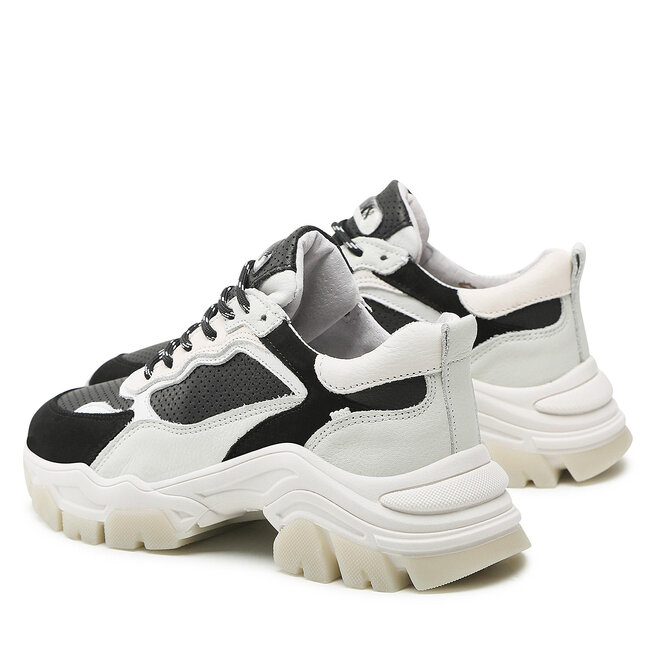 Bronx Sneakers Bronx 66366-BA Black/Optic White/Fros 3647