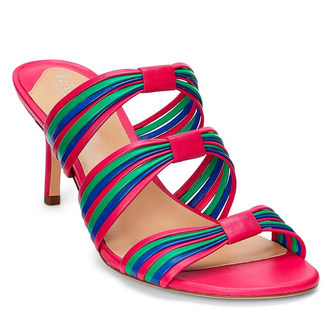 Sandale Lauren Ralph Lauren Lorraine 802904278002 Blue Strn/Palm Leaf/Sport Pink