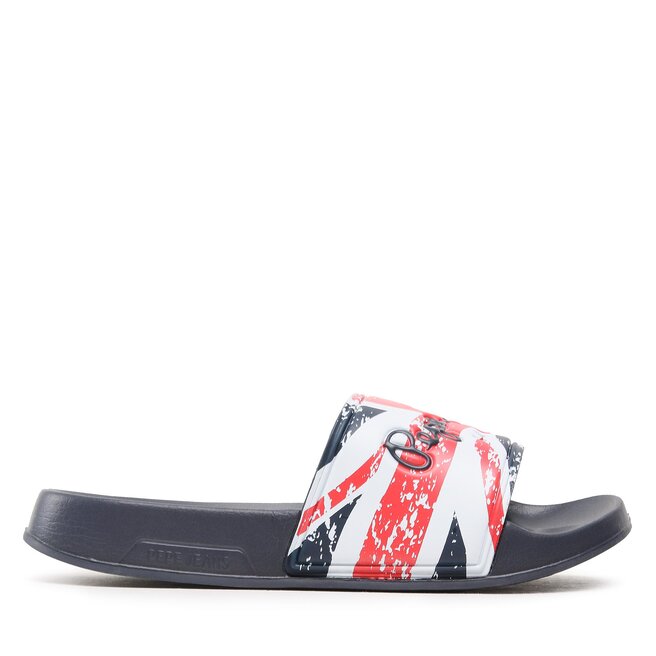Klapki Pepe Jeans Slider Jack B - Granatowy