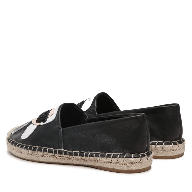 KARL LAGERFELD Espadrile KARL LAGERFELD KL80111A Black Lthr