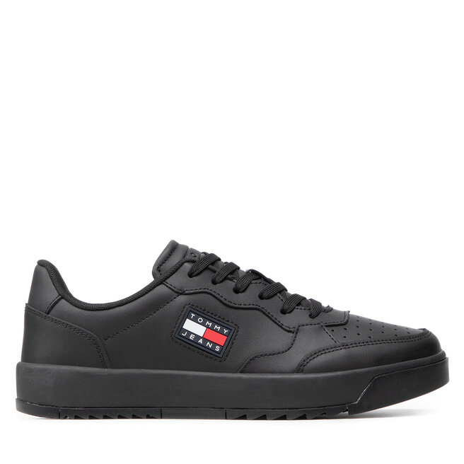 Sneakersy Tommy Jeans Basket - Czarny