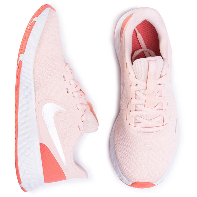 Nike Обувки Nike Revolution 5 BQ3207 602 Washed Coral/Summit White