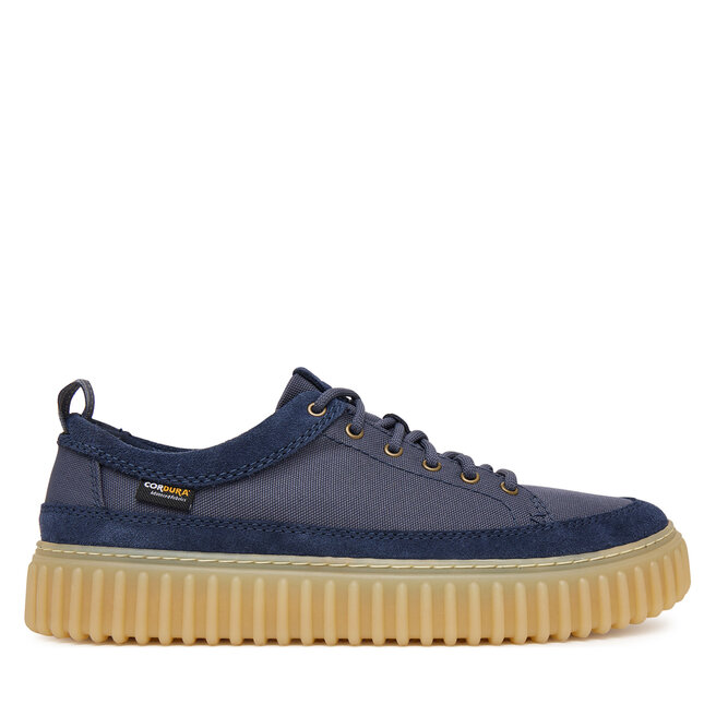 Sneakersy Clarks Torhill Lace 26186153 Granatowy - męskie
