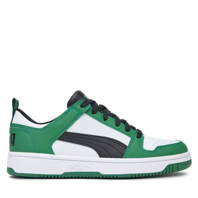Sneakersy Puma REBOUND LAYUP LO SL JR - Zielony