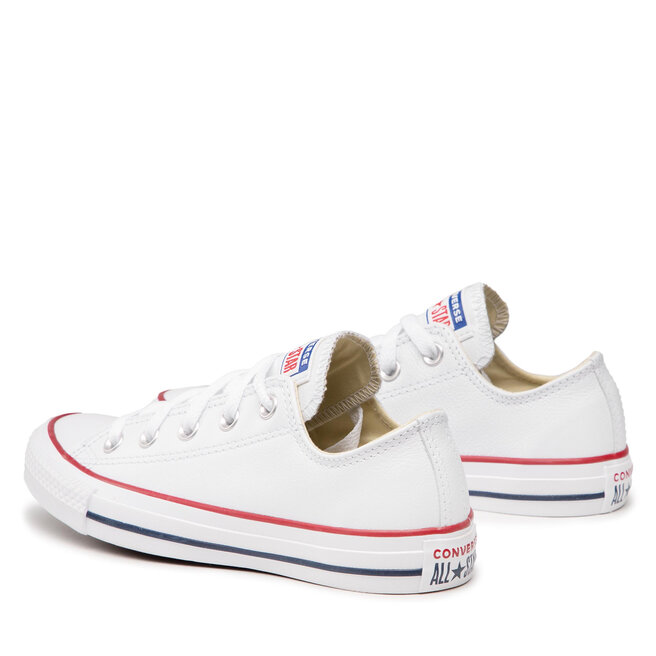 ct ox white converse