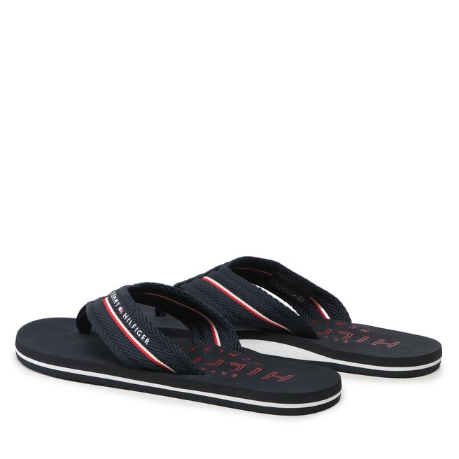 Tommy Hilfiger Flip flop Tommy Hilfiger Corporate Hilfiger Beach Sandal FM0FM04471 Desert Sky DW5