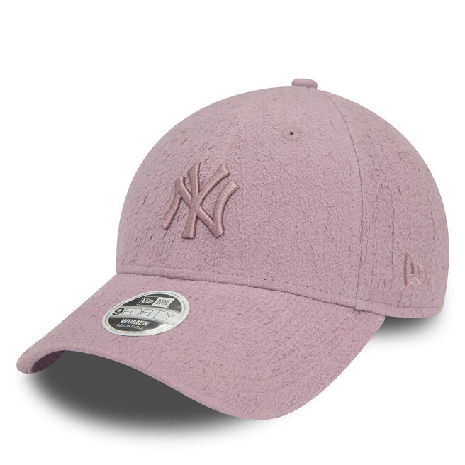 Czapka z daszkiem New Era Wmns Bubble Stitch 940 La Dodgers - Fioletowy