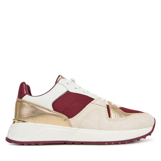 Sneakersy MICHAEL Michael Kors Jaime - Bordowy