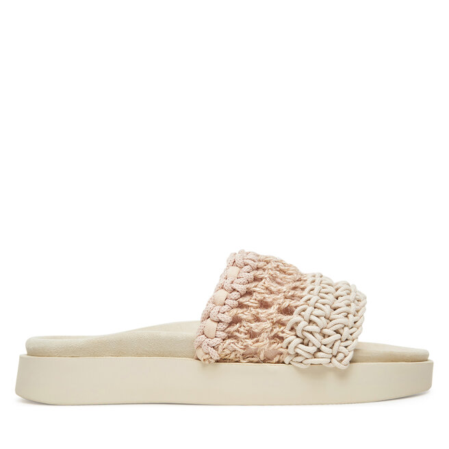 Klapki Inuikii Loose Knitted - Beżowy