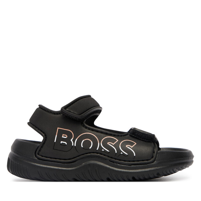 Sandały BOSS J52821 M Czarny - chłopięce