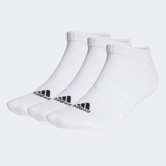 Κάλτσες σοσόνια Unisex adidas Cushioned Low-Cut Socks 3 Pairs HT3434 white/black