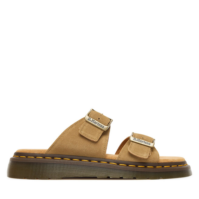 Klapki Dr. Martens Josef - Brązowy