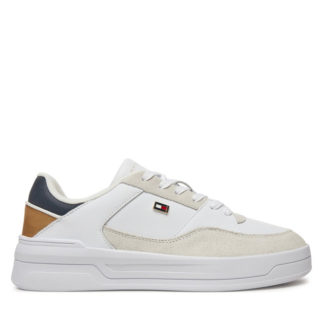 Sneakersy Tommy Hilfiger Essent Basket - Biały