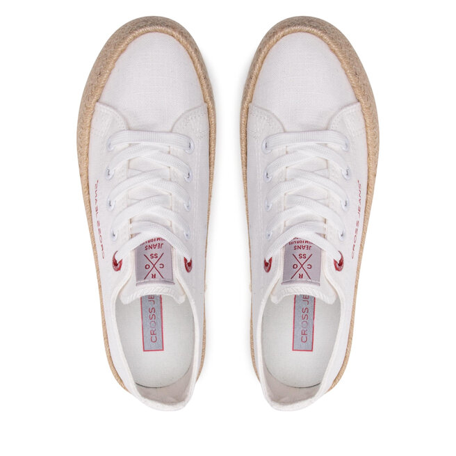 Cross Jeans Еспадрили Cross Jeans JJ2R4005C White